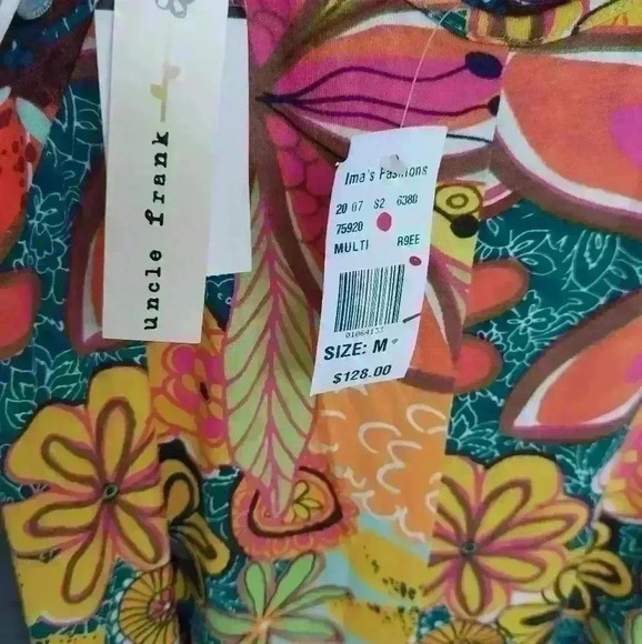 NWT Uncle Frank Ivy Jane Floral Midi Dress - Picture 6 of 6